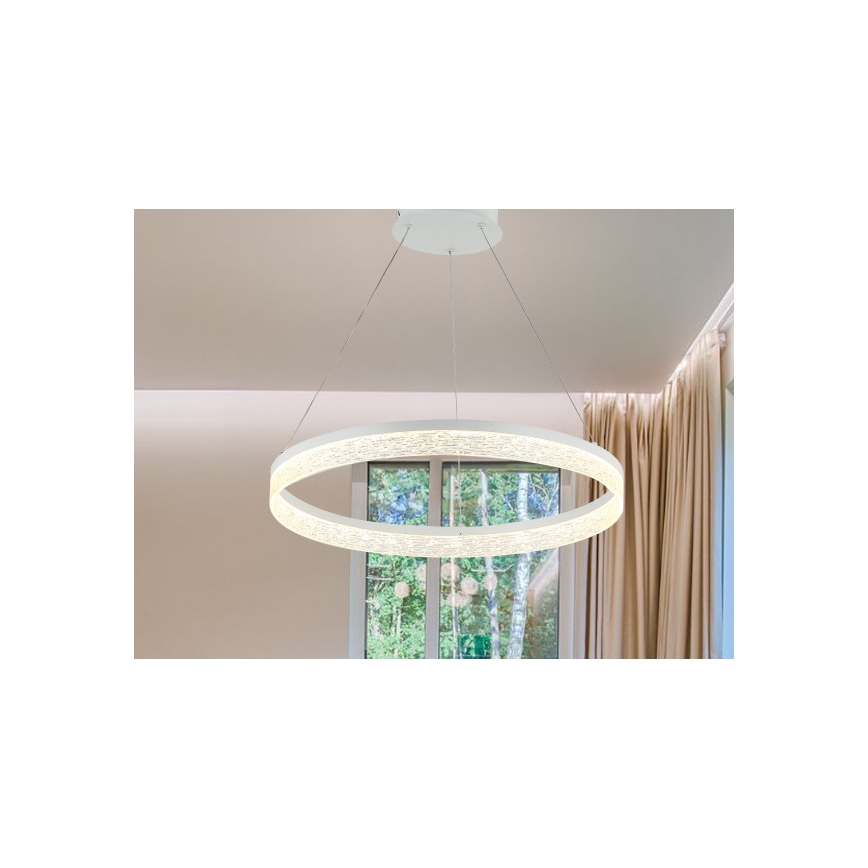 LED-dimmbare Pendelleuchte ALIANZ mit Kabelaufhängung LED/45W/230V 3000-6000K Ø 60 cm + Fernbedienung