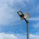 LED Dimmbare Solar-Straßenlampe LED/50W/6,4V 4000K IP65 + Fernbedienung