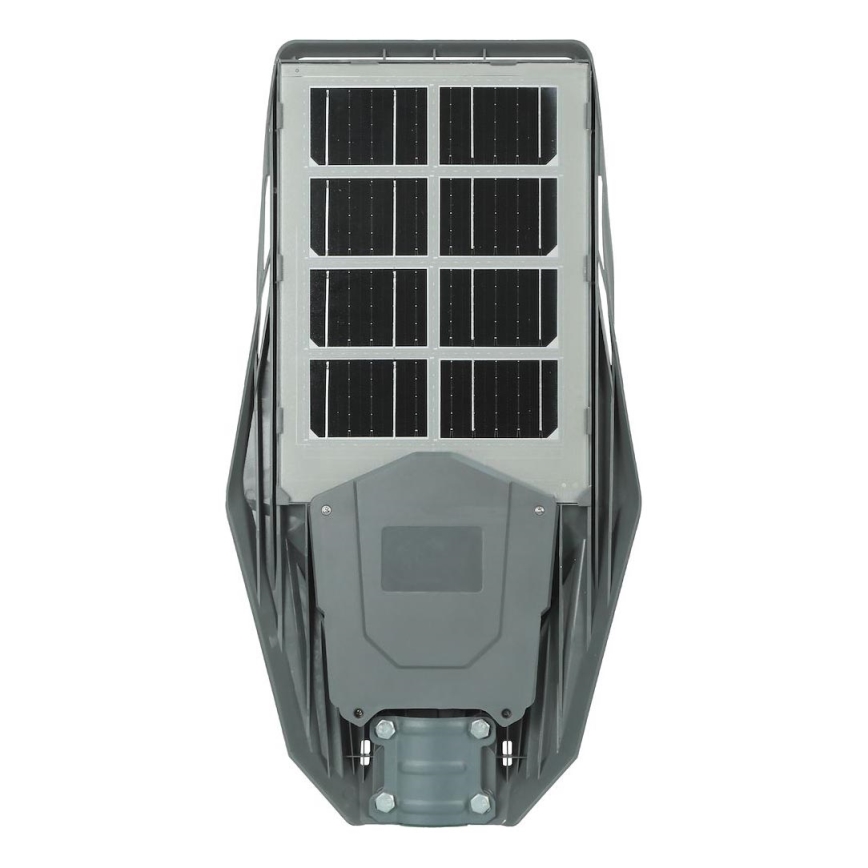 LED Dimmbare Solar-Straßenlaterne mit Sensor KERS LED/300W/3,2V 6500K 8000 mAh IP65 grau + Fernbedienung