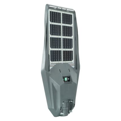 LED Dimmbare Solar-Straßenlaterne mit Sensor KERS LED/300W/3,2V 6500K 8000 mAh IP65 grau + Fernbedienung