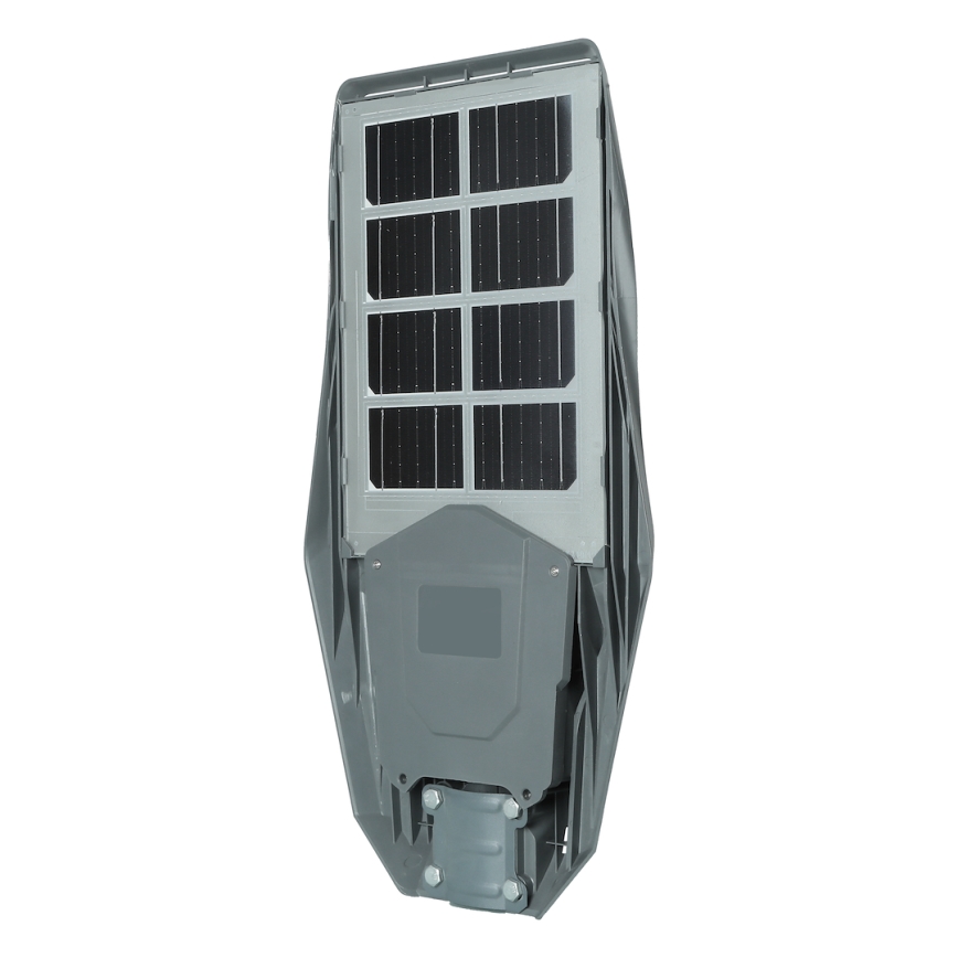 LED Dimmbare Solar-Straßenlaterne mit Sensor KERS LED/300W/3,2V 6500K 8000 mAh IP65 grau + Fernbedienung