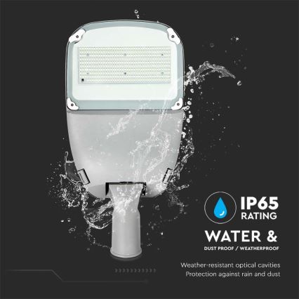 LED dimmbare Solar-Straßenleuchte SAMSUNG CHIP LED/50W/6,4V 6000K IP65 30000 mAh + Fernbedienung