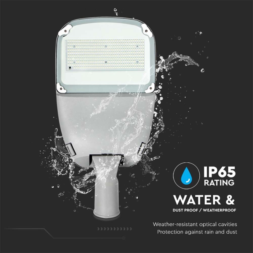 LED dimmbare Solar-Straßenleuchte SAMSUNG CHIP LED/50W/6,4V 6000K IP65 30000 mAh + Fernbedienung