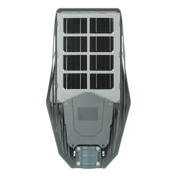 LED Dimmbare Solar-Straßenleuchte mit Bewegungs- und Dämmerungssensor KERS LED/300W/3,2V 6500K 8000 mAh IP65 grau + Fernbedienung