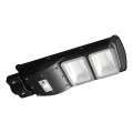 LED dimmbare Solar-Straßenleuchte mit Bewegungs- und Dämmerungssensor LED/8W/3,2V 6000K IP65 9000 mAh schwarz + Fernbedienung