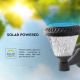 LED Dimmbare Solar-Wandleuchte LED/0,8W/5,5V 3000/4000/6400K IP44 + Fernbedienung