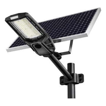 LED-dimmbare Straßenlampe mit Sensor und Solarpanel KOBRA LED/400W/3,2V 24000 mAh IP65 anthrazit + Fernbedienung