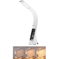 LED dimmbare Tischlampe mit Display LED/6,5W/5V weiß