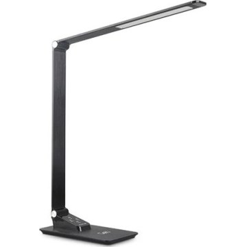 LED dimmbare Tischlampe mit USB LED/7W/230V 3000K/4000K/5500K schwarz