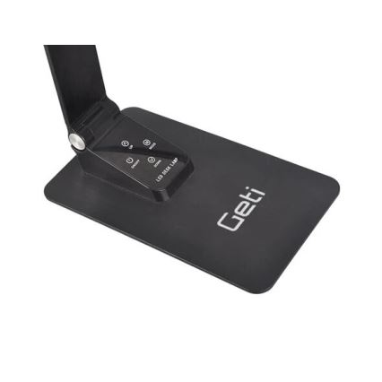 LED dimmbare Tischlampe mit USB LED/7W/230V 3000K/4000K/5500K schwarz