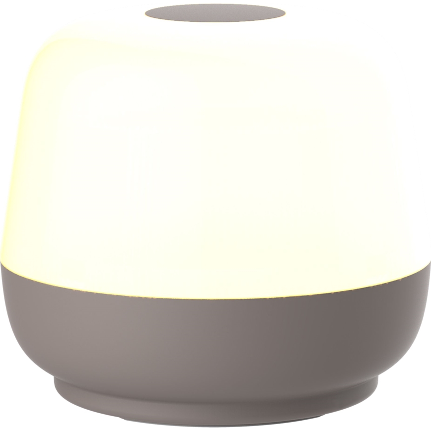 LED dimmbare Touch-Außen-Tischlampe SAMBA LED/1,2W/5V USB 1200 mAh IP44 grau