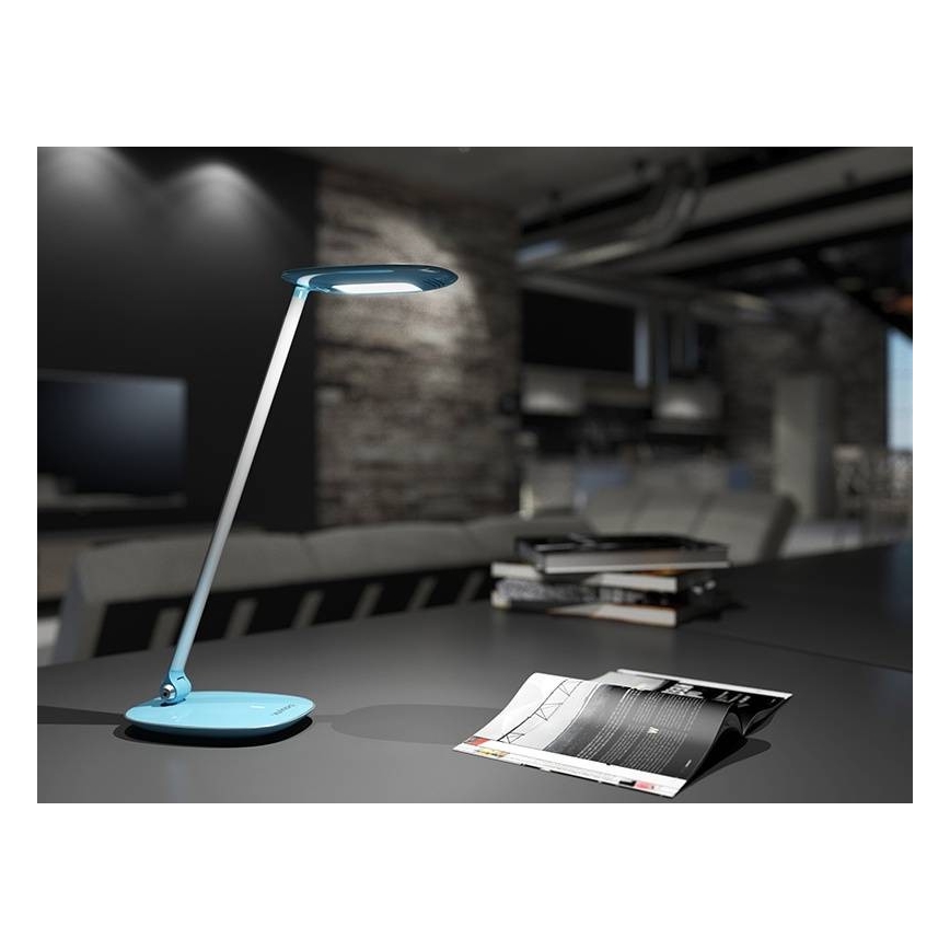 LED Dimmbare Tischleuchte mit USB MOANA LED/6W/230V rosa