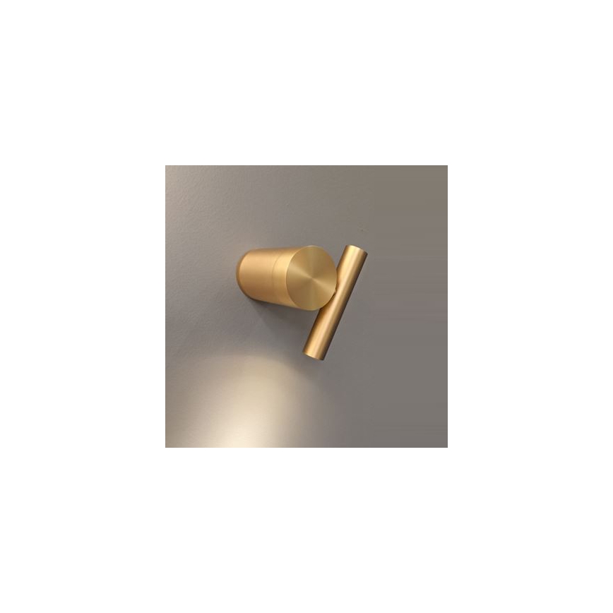 LED-dimmbare Wand-Spotleuchte PLANET LED/4W/230V gold