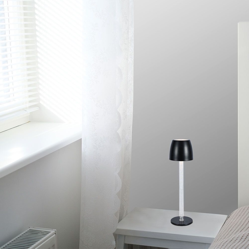 LED Dimmbarer wiederaufladbarer Touch-Tischleuchte LED/3W/5V 3000K 1800 mAh Weiß