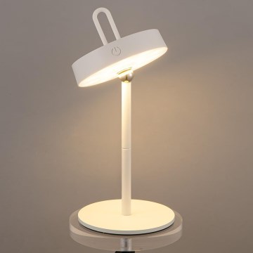 LED dimmbare, wiederaufladbare Touch-Tischlampe GENTLE LED/1,5W/3,7V 3000 mAh IP44 weiß