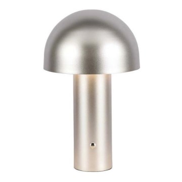 LED dimmbare wiederaufladbare Touch-Tischlampe LED/1W/5V 3000-6000K 1800 mAh gold