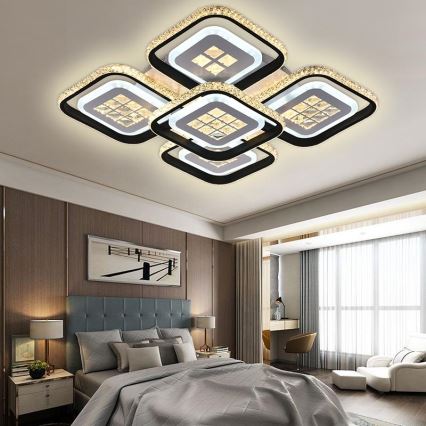 LED Dimmbarer Deckenleuchter LED/180W/230V 3000-6500K + Fernbedienung