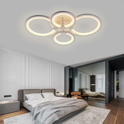 LED dimmbare Deckenleuchte LED/65W/230V 3000-6500K + Fernbedienung