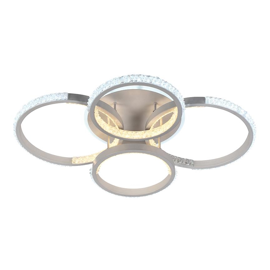 LED Dimmbarer Deckenleuchter LED/80W/230V 3000-6500K + Fernbedienung