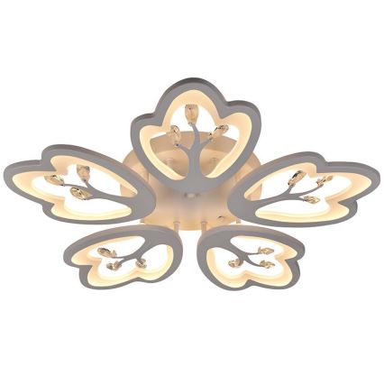 LED Dimmbarer Deckenleuchter LED/80W/230V 3000-6500K + Fernbedienung