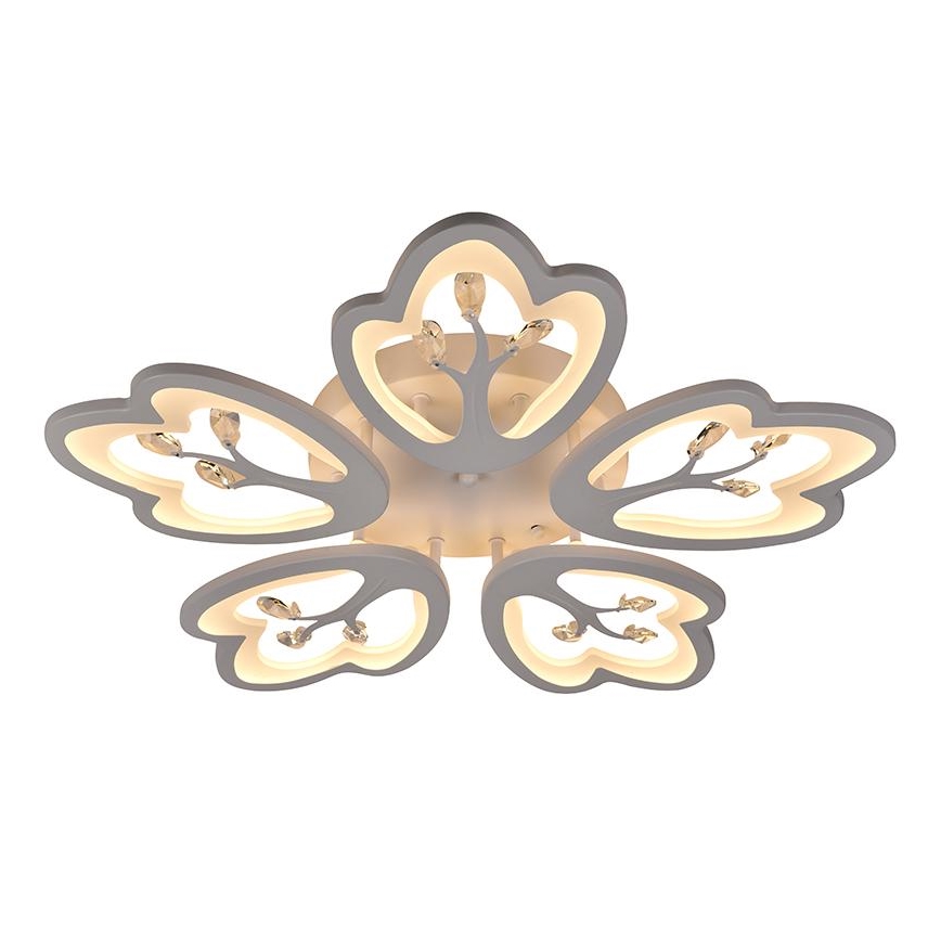 LED Dimmbarer Deckenleuchter LED/80W/230V 3000-6500K + Fernbedienung