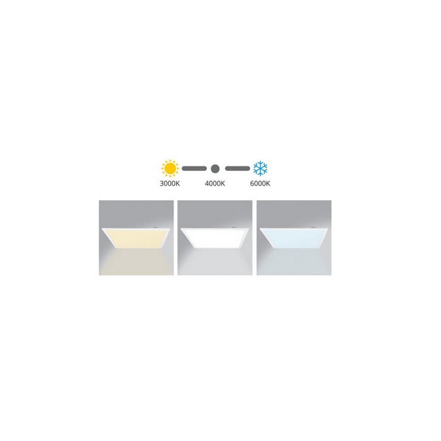 LED Dimmbarer Einbaupanel ZEUS LED/40W/230V 4000K