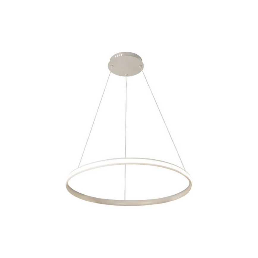 LED-dimmbare Pendelleuchte mit Seilaufhängung LED/55W/230V 3000-6500K Ø 60 cm + Fernbedienung