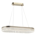 LED dimmbarer Kristall-Kronleuchter an Drahtseil THALIA LED/50W/230V 3000-6000K + Fernbedienung