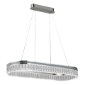 LED-dimmbarer Kristall-Kronleuchter mit Seilaufhängung THALIA LED/50W/230V 3000-6000K + Fernbedienung