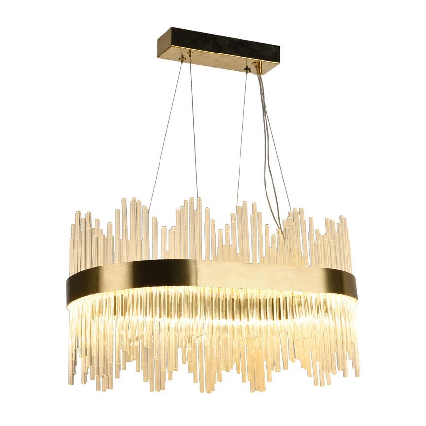 LED dimmbarer Kristall-Kronleuchter an Kabel LED/70W/230V 3000-6500K + Fernbedienung