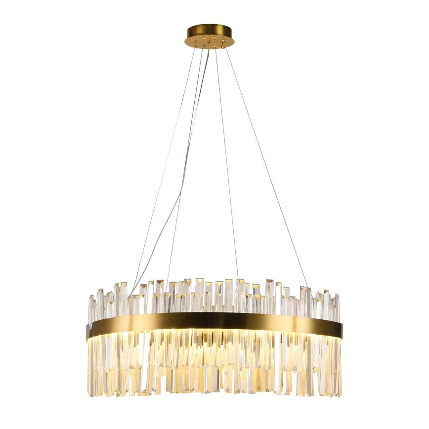 LED dimmbarer Kristall-Kronleuchter an Kabel LED/80W/230V 3000-6500K + Fernbedienung