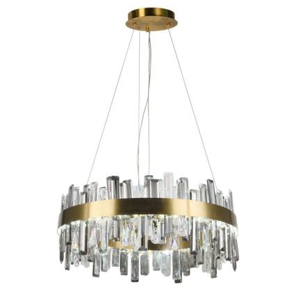 LED dimmbarer Kristall-Kronleuchter an Kabel LED/80W/230V 3000-6500K + Fernbedienung