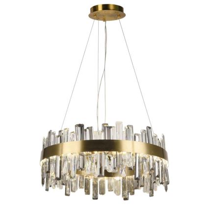 LED dimmbarer Kristall-Kronleuchter an Kabel LED/80W/230V 3000-6500K + Fernbedienung