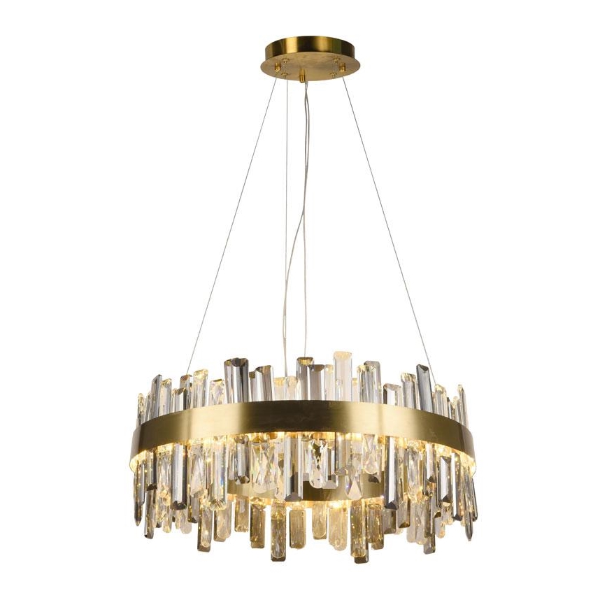 LED dimmbarer Kristall-Kronleuchter an Kabel LED/80W/230V 3000-6500K + Fernbedienung