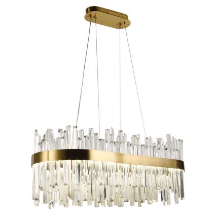 LED dimmbarer Kristall-Pendelleuchter an Kabel LED/90W/230V 3000-6500K + Fernbedienung