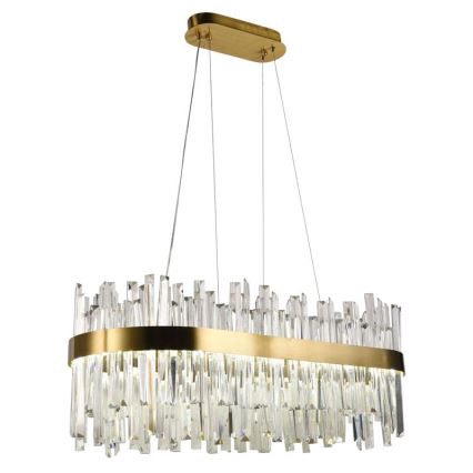 LED dimmbarer Kristall-Pendelleuchter an Kabel LED/90W/230V 3000-6500K + Fernbedienung