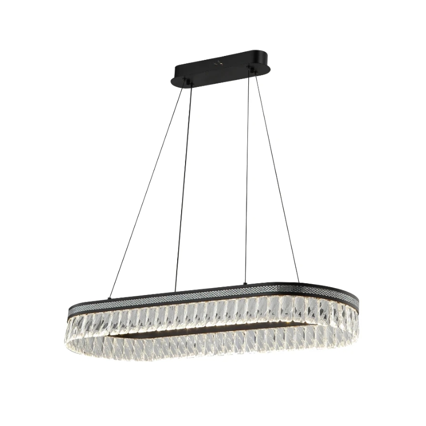 LED dimmbar Kristall-Kronleuchter mit Kabelaufhängung THALIA LED/50W/230V 3000-6000K + Fernbedienung