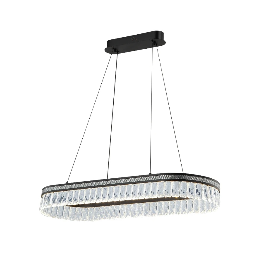 LED dimmbar Kristall-Kronleuchter mit Kabelaufhängung THALIA LED/50W/230V 3000-6000K + Fernbedienung