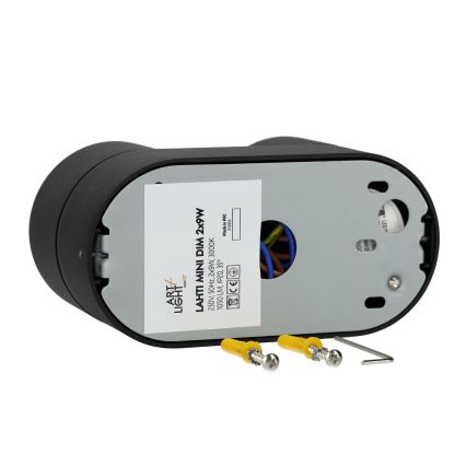 LED Dimmbarer LED-Strahler LAHTI MINI 2xLED/9W/230V 3000K CRI 90 schwarz