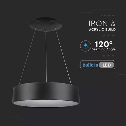 LED-dimmbarer Pendelleuchter am Kabel LED/30W/230V