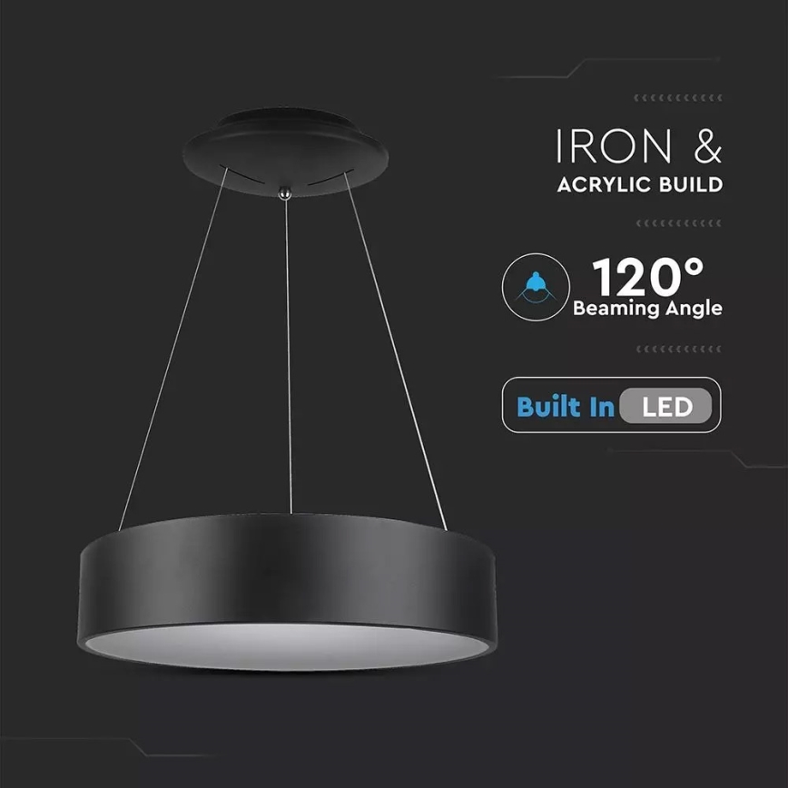 LED-dimmbarer Pendelleuchter am Kabel LED/30W/230V