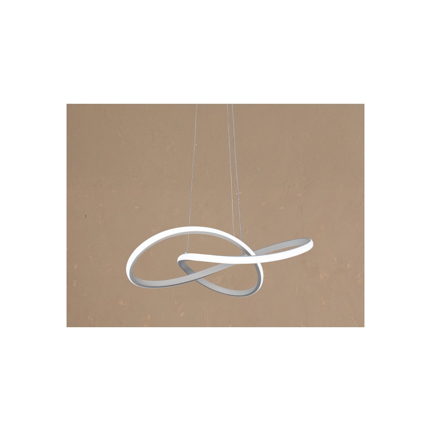 LED-dimmbare Pendelleuchte an Kabel LED/65W/230V 3000-6500K Ø 49 cm + Fernbedienung