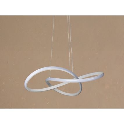 LED-dimmbare Pendelleuchte an Kabel LED/65W/230V 3000-6500K Ø 49 cm + Fernbedienung