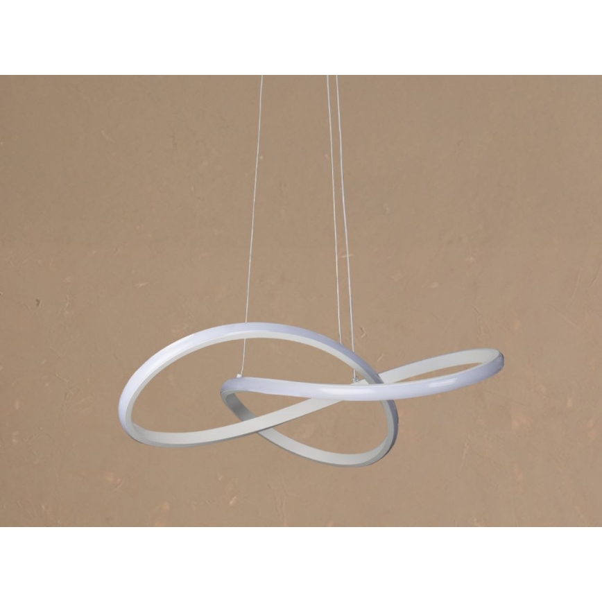 LED-dimmbare Pendelleuchte an Kabel LED/65W/230V 3000-6500K Ø 49 cm + Fernbedienung