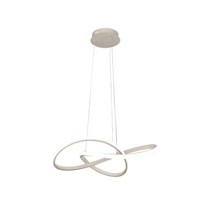 LED-dimmbare Pendelleuchte an Kabel LED/65W/230V 3000-6500K Ø 49 cm + Fernbedienung