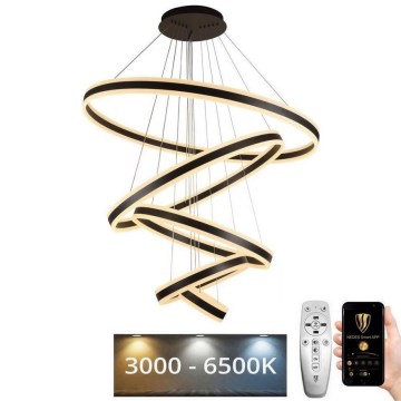 LED dimmbarer Seil-Pendelleuchter LED/420W/230V 3000-6500K Ø 100 cm + Fernbedienung