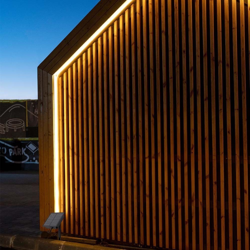 LED dimmbares Solarband LED/1,2W/3,7V 4000K IP67 1500 mAh 5m + Fernbedienung