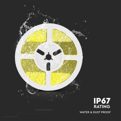 LED dimmbares Solarband LED/1,2W/3,7V 4000K IP67 1500 mAh 5m + Fernbedienung