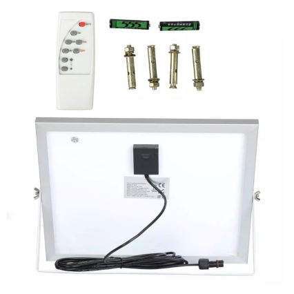 LED dimmbarer Solarstrahler LED/16W/3,2V 4000K IP65 10000 mAh + Fernbedienung