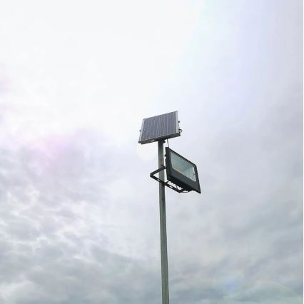 LED Dimmbarer Solarstrahler LED/20W/6,4V 4000K IP65 + Fernbedienung